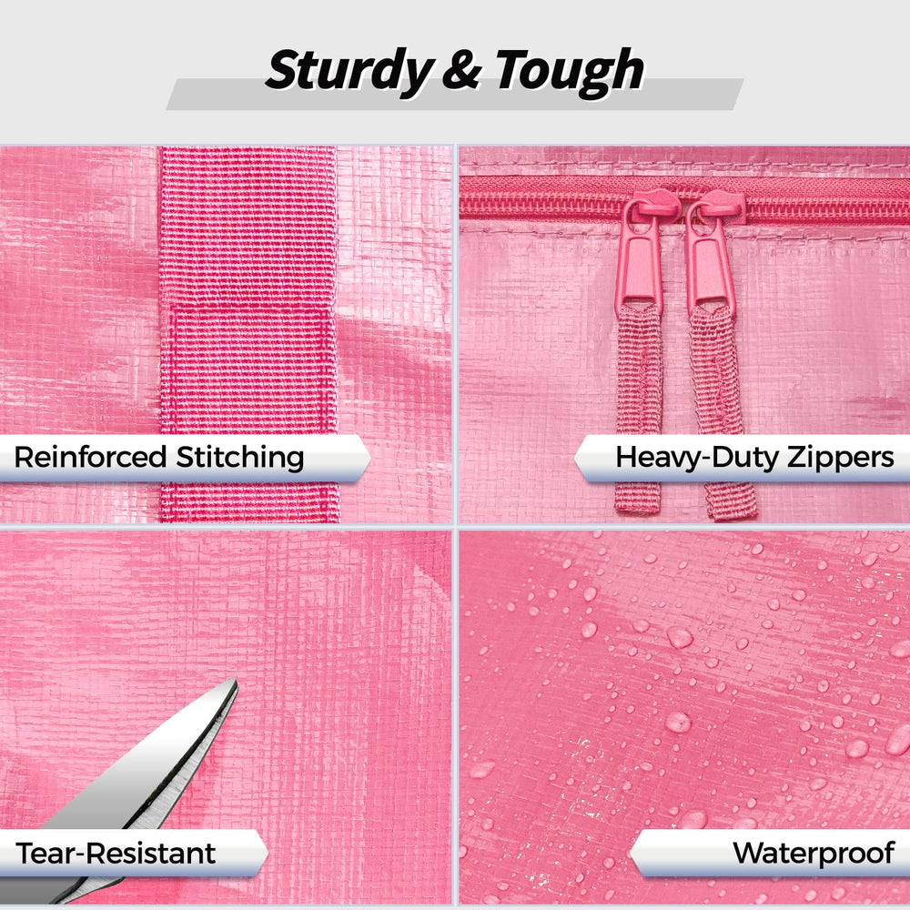 ukeetap reinforced wrap-around handles highlighted for easier carrying benefit
