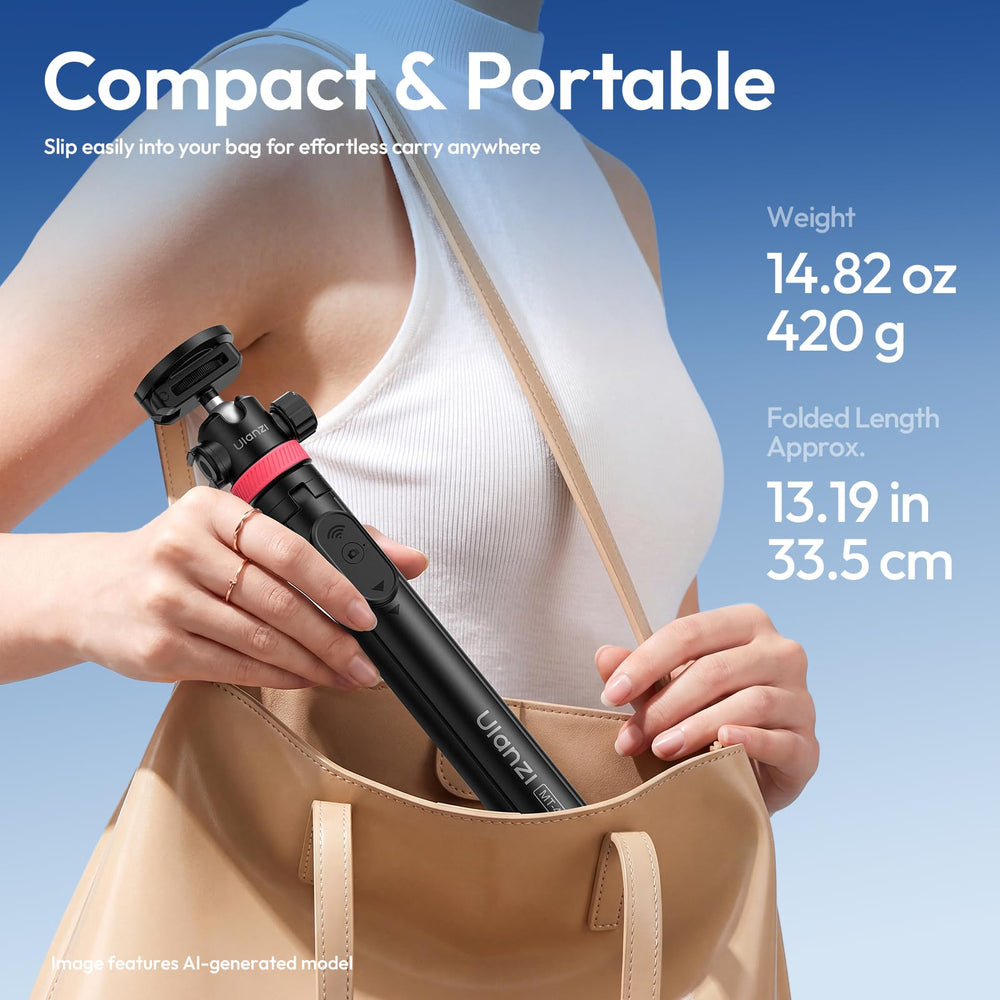ULANZI MT44M mando Bluetooth integrado para disparo a distancia confiable