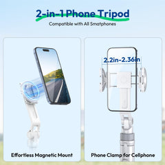 ULANZI magnetic clip close-up showing secure MagSafe attachment benefit