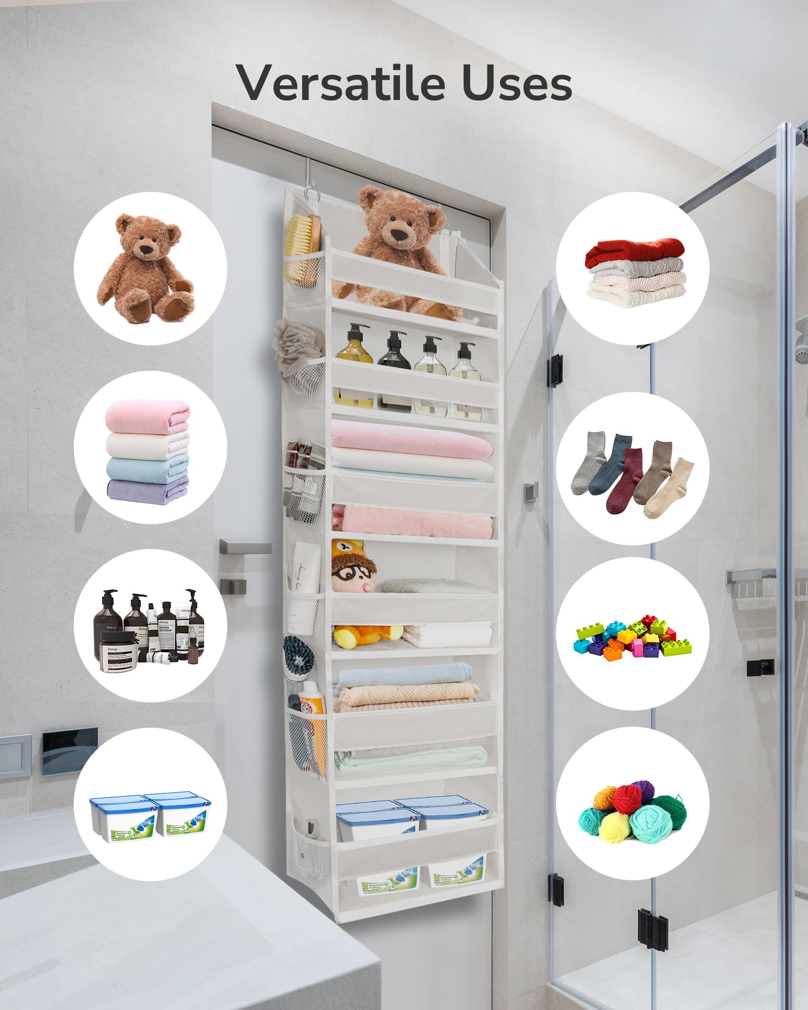 ULG en dormitorio mostrando organización de juguetes y artículos personales