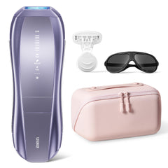 Ulike Air 10 vista frontal con estuche, muestra diseño y fácil almacenamiento