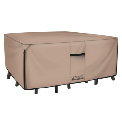 ULTCOVER front view on table showing full coverage and weather protection