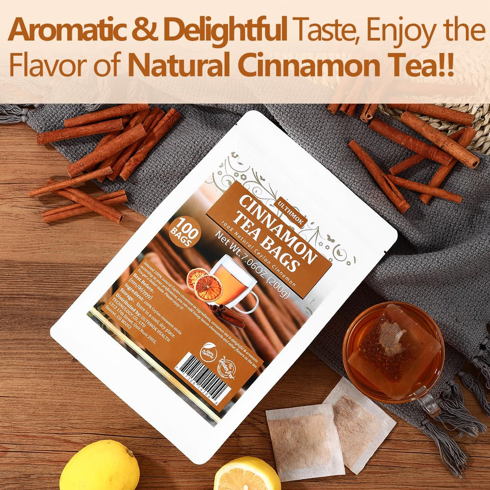 ULTHMOK primer plano de corteza de canela, detalle natural y aromático