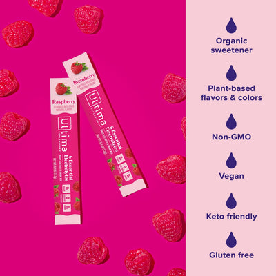 Ultima Replenisher powder mixing in a reusable bottle illustrating quick hydration on the go