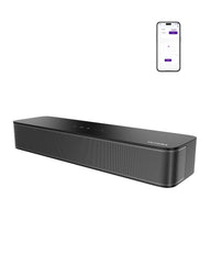 ULTIMEA sound bar front profile showing compact speakers and cleaner TV audio