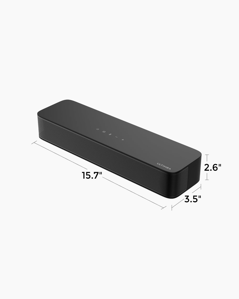ULTIMEA sound bar packaging and included cables showing ready-to-install kit