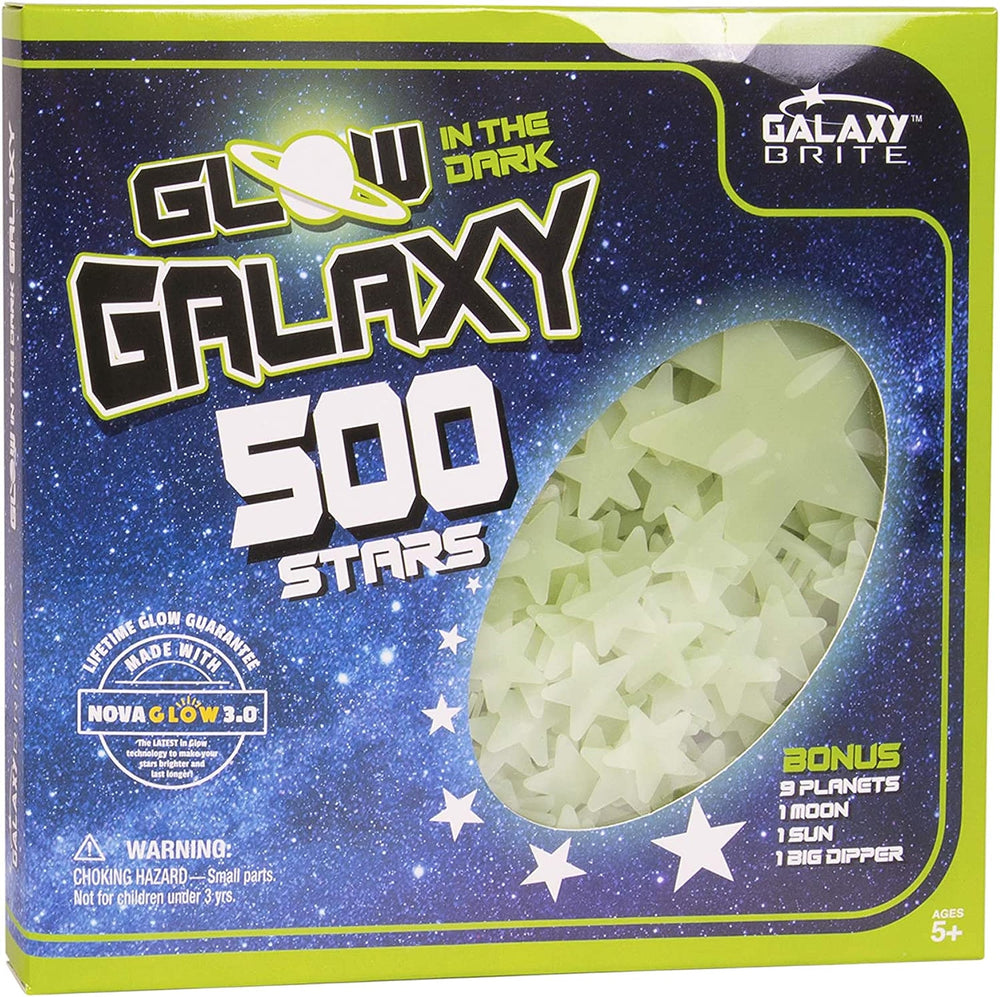 Ultra-Glow Super Stars Narwhal Novelties piezas formando la Osa Mayor, precisión para constelaciones