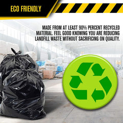 Ultrasac comparación de tamaño con persona para entender 45 galones