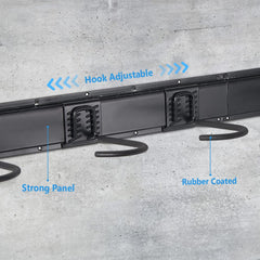 Ultrawall bicicletas colgadas en garaje optimizan espacio y acceso fácil