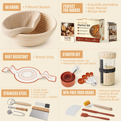 Umite Chef 800ml starter jar wide mouth feeding ease and visible rise benefits
