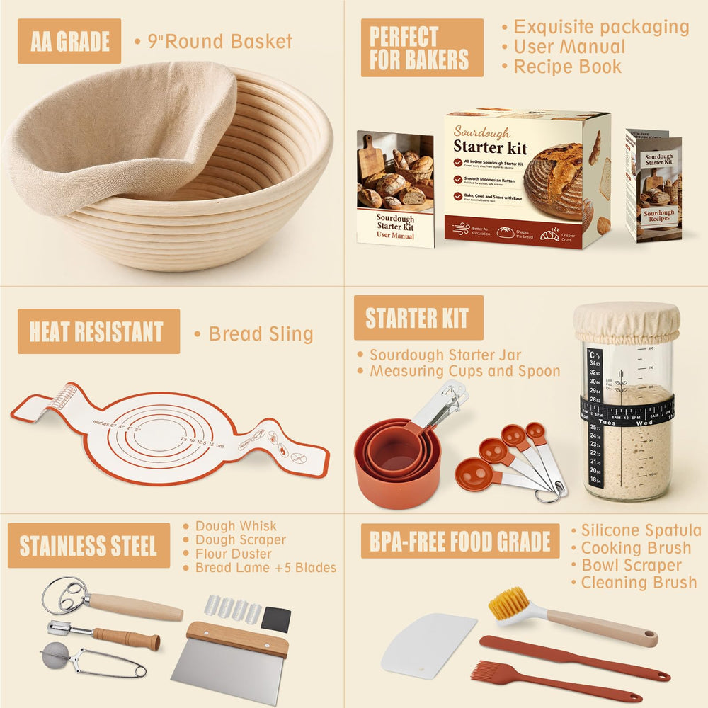 Umite Chef 800ml starter jar wide mouth feeding ease and visible rise benefits