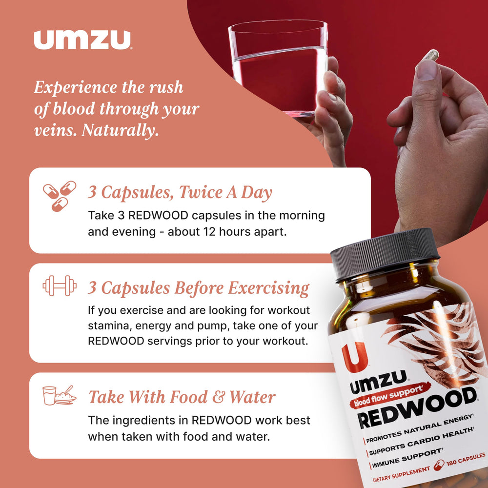UMZU frasco sostenido en mano que muestra escala y tamaño real del producto
