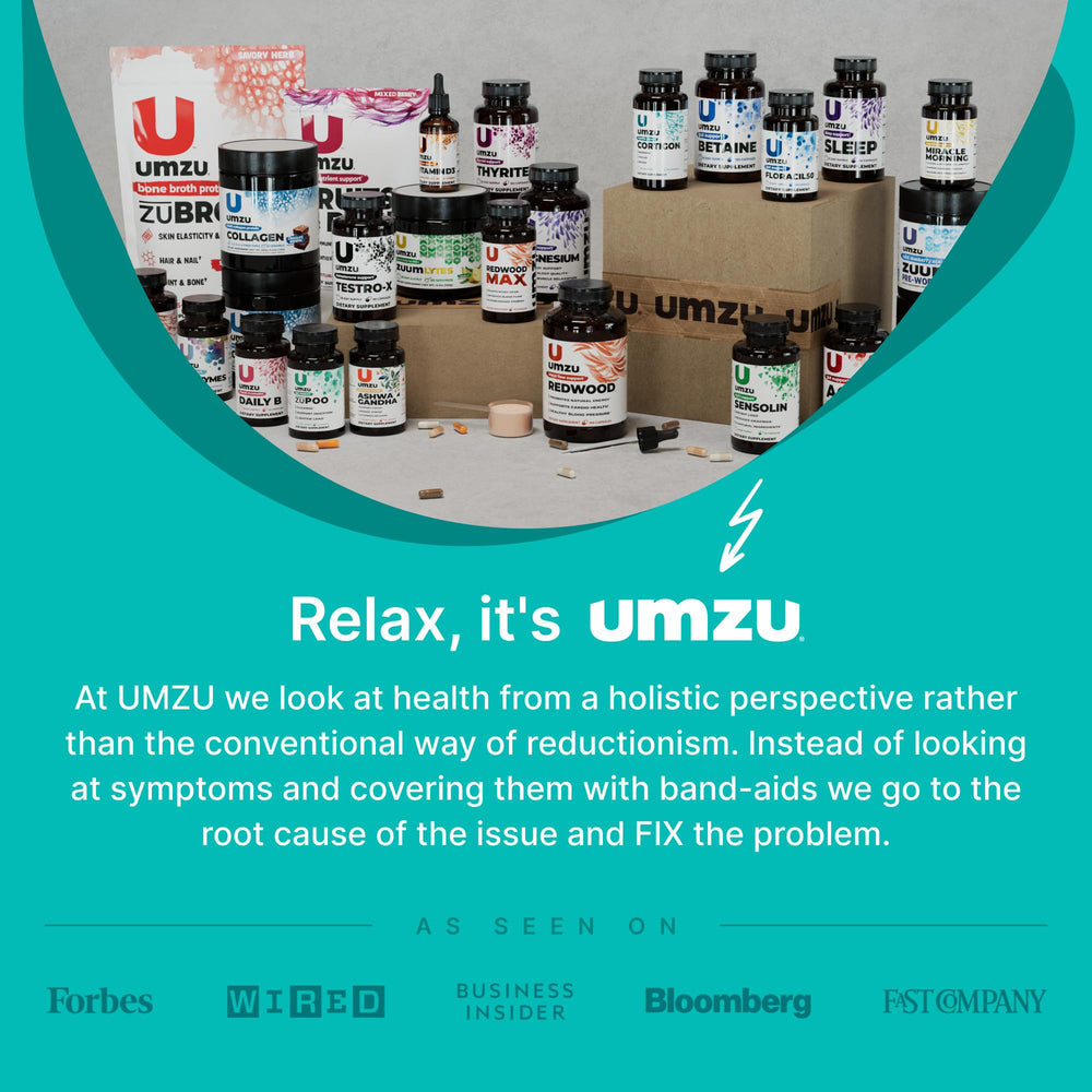 UMZU zuPOO evening scene on bedside table to show simple nightly use and convenience