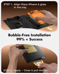 UNBREAKcable kit de instalación en uso para colocación sin polvo y sin burbujas
