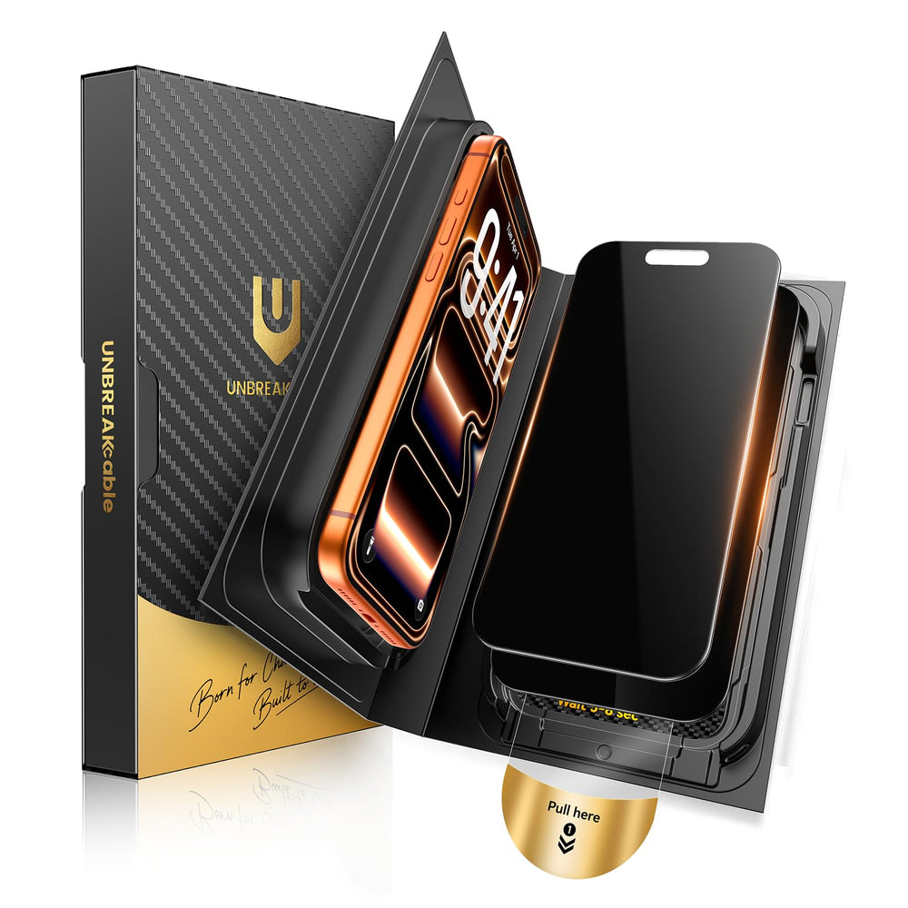 UNBREAKcable front packaging showing 2-pack and QuickSet box benefit clarity