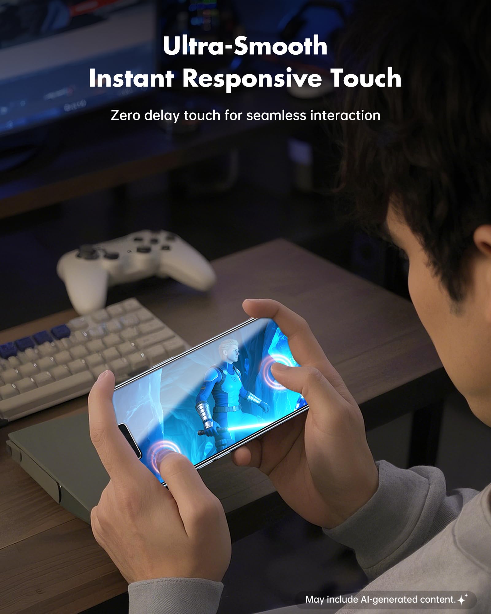UNBREAKcable oleophobic coating texture resisting fingerprints for cleaner screen