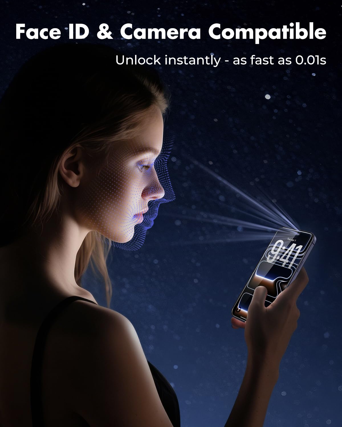 UNBREAKcable iPhone 17 Pro Max con funda demostrando compatibilidad segura