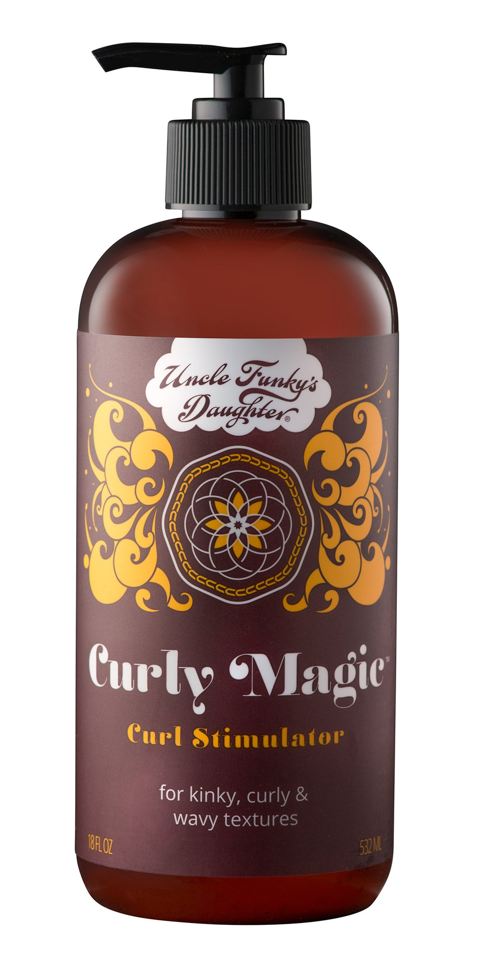 Uncle Funky's Daughter frente del envase mostrando marca y beneficio de definición