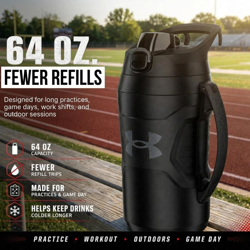 Under Armour detalle de la tapa drenante apta para lavavajillas y higiene