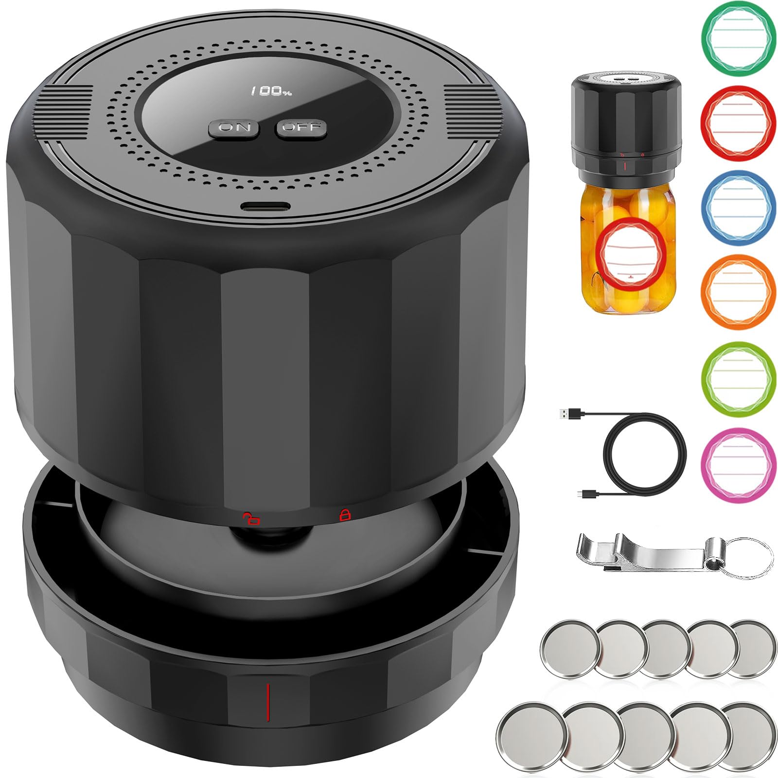 UNERVER M11 frente con tapas mostrando kit compacto y listo para usar