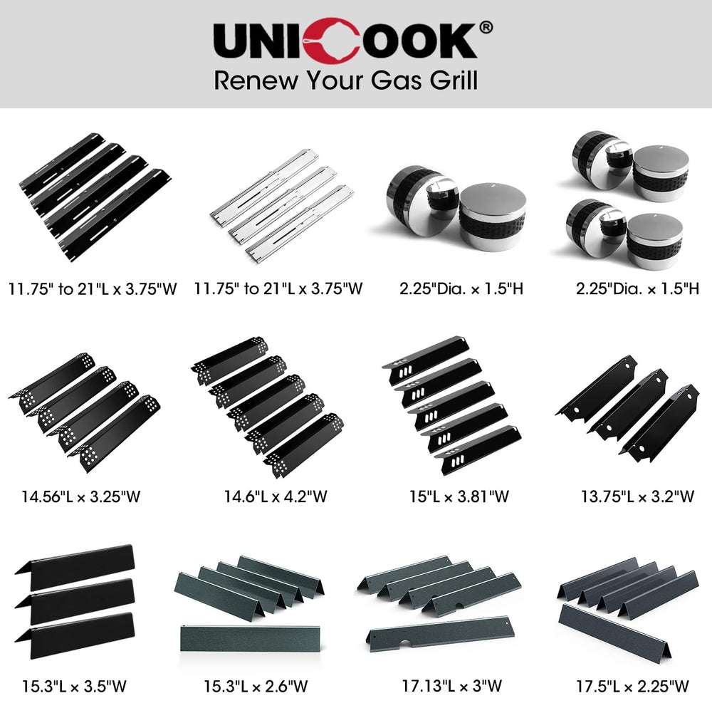 Unicook heat plates in backyard grill setting showcasing even cooking benefit