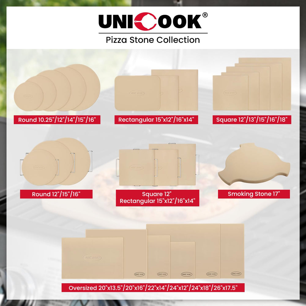 Unicook lifestyle image of served pizza on table suggesting restaurant-quality results