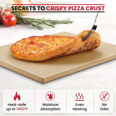 Unicook stone on charcoal grill showing outdoor baking versatility and heat resilience
