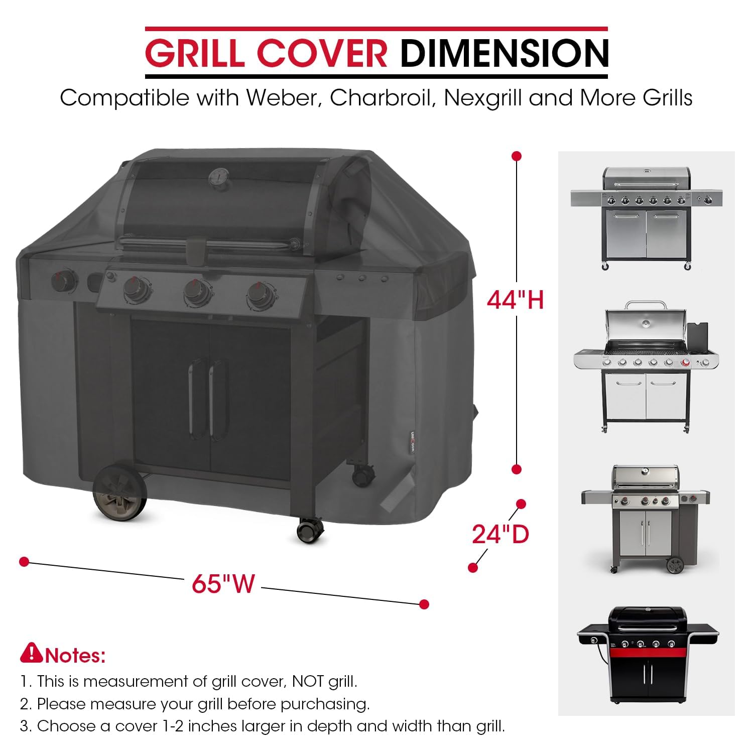 Unicook cover hung for storage using handles, tidy compact storage