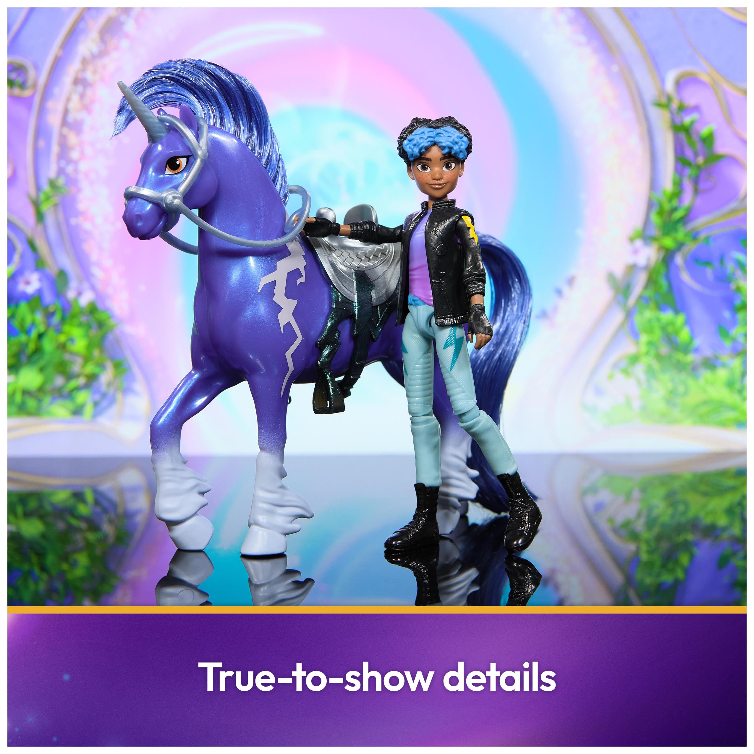 Unicorn Academy detalle de articulación de Rory para poses dinámicas