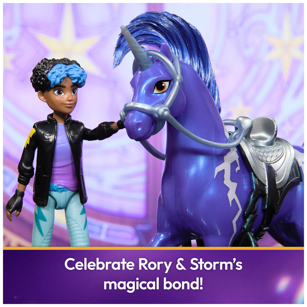 Unicorn Academy textura de la crin de Storm lista para peinar y estilizar