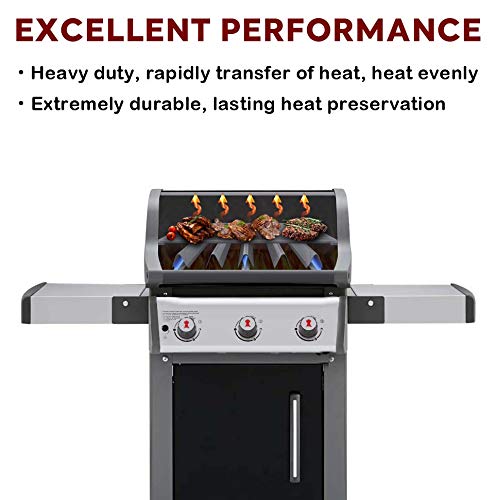 Uniflasy ambiente con parrilla encendida realzando sabor y humo