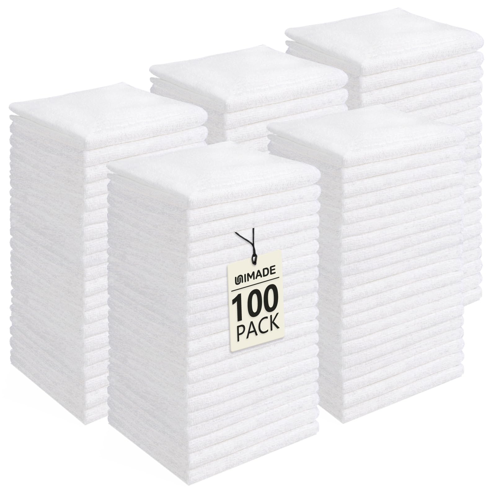 UNIMADE paquete frontal mostrando 100 paños, opción económica