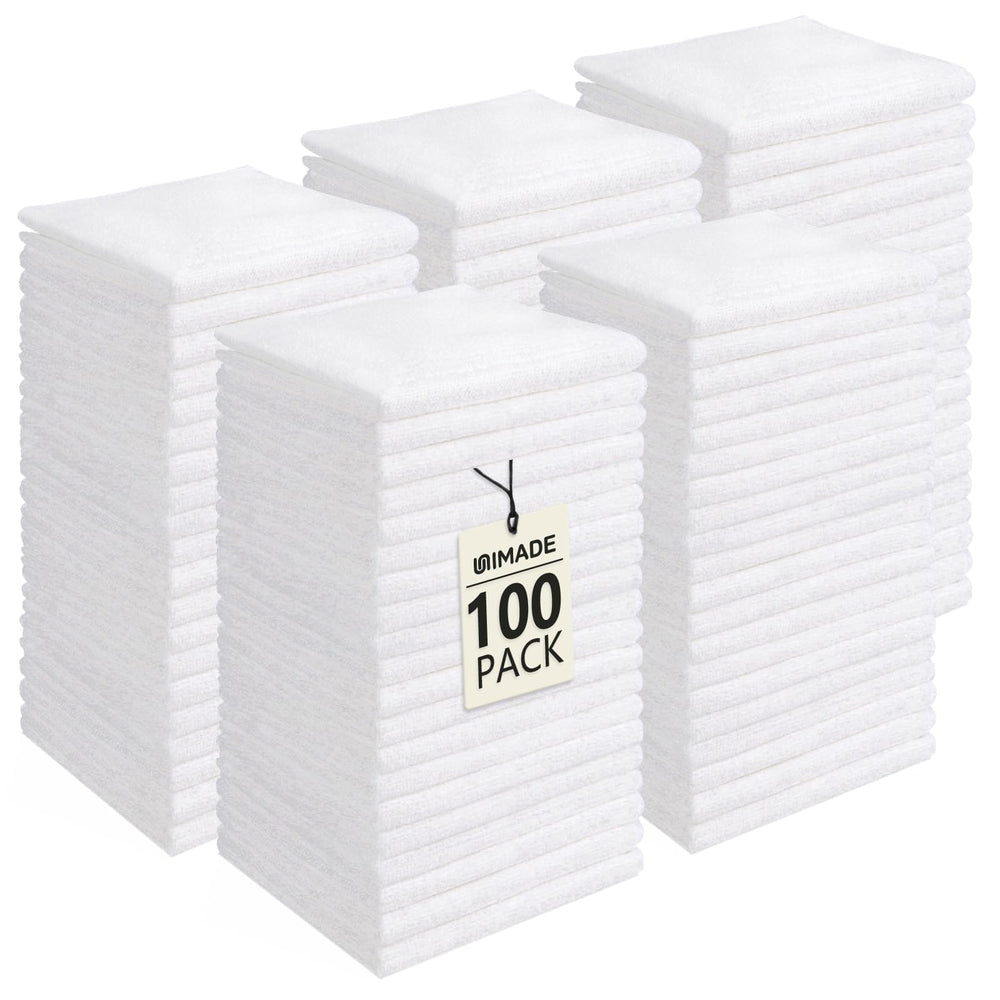 UNIMADE paquete frontal mostrando 100 paños, opción económica