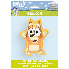 Unique comparación de tamaño Bluey 28" y Bingo 25" para planificación del espacio
