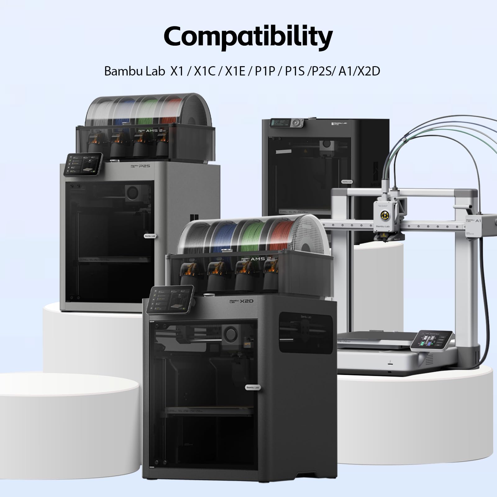 UniTak3D comparación de tamaño 257x257 mm demostrando ajuste exacto