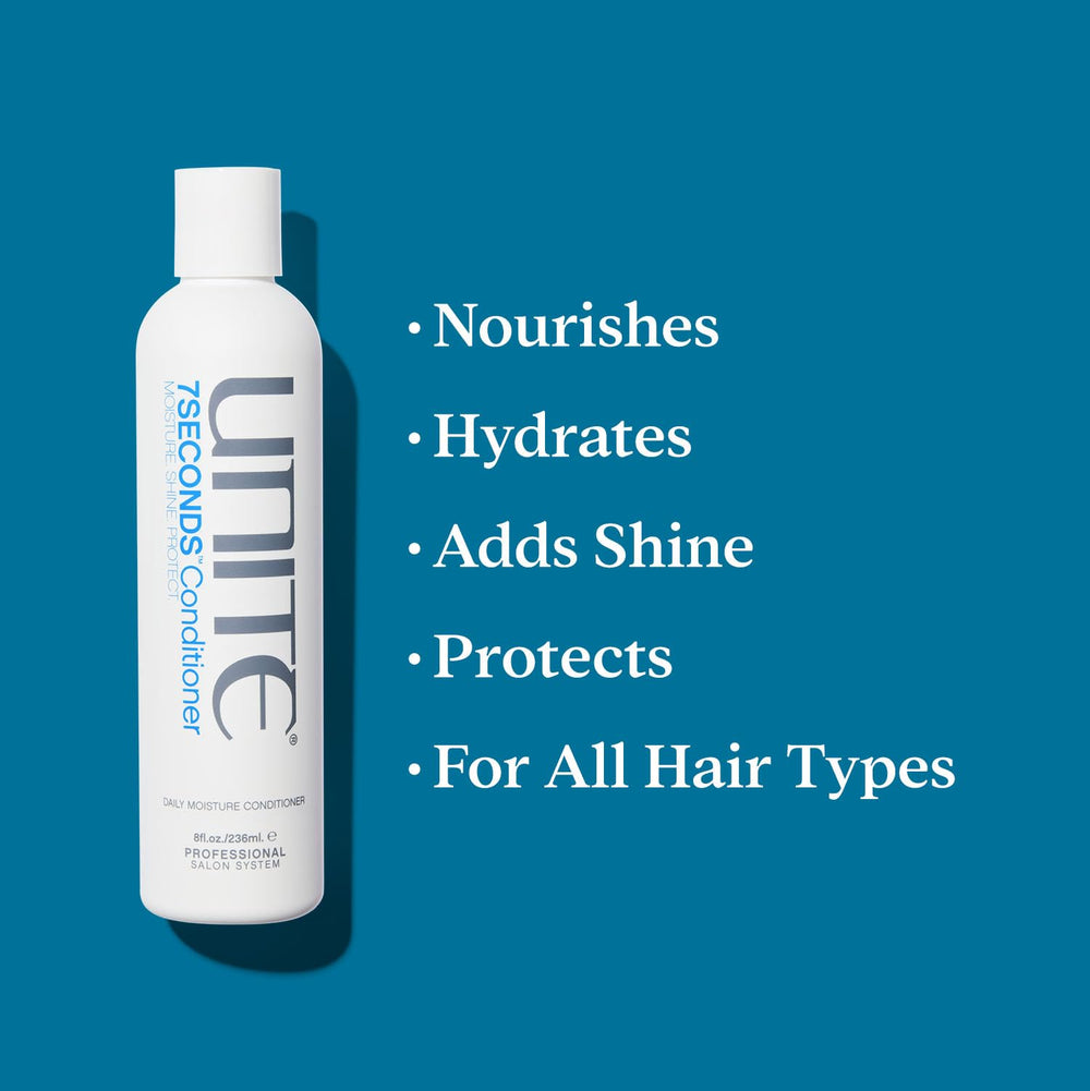 UNITE textura cremosa del acondicionador que indica nutrición ligera