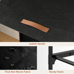 UNITSTAGE shoe cabinet in an entryway demonstrating organized space-saving benefit