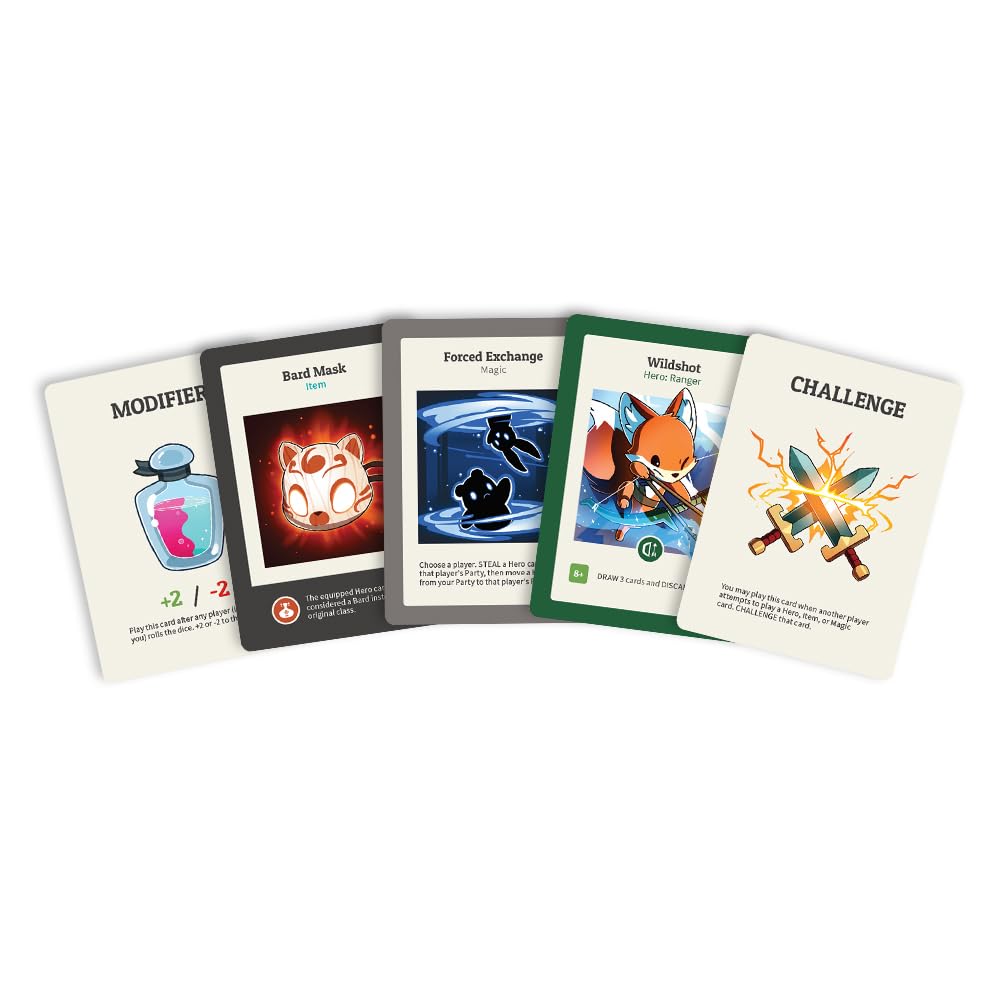 Unstable Games scale shot with players' hands to show card size and portability