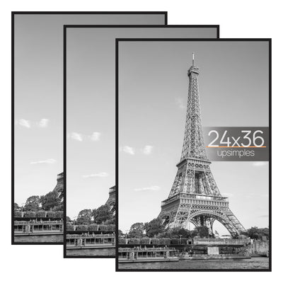 upsimples front view of 24x36 frame pack shows clean modern look and easy setup