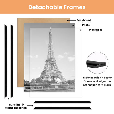 upsimples frame hung vertically on gallery wall shows professional presentation benefit
