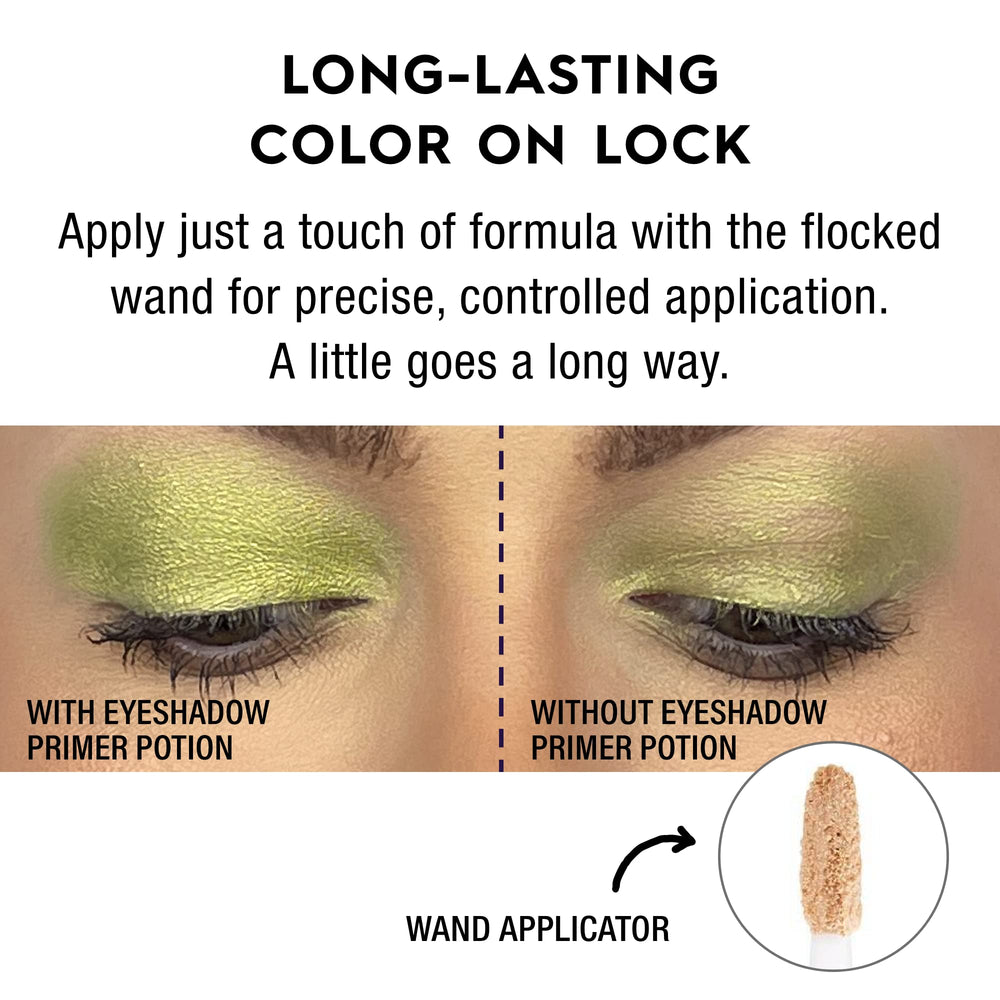 URBAN DECAY prebase en uso con sombra, intensifica color y duración