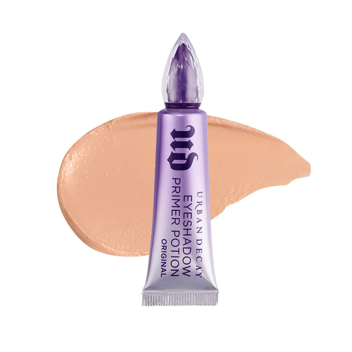 URBAN DECAY envase frontal del Eyeshadow Primer Potion, preparación uniforme