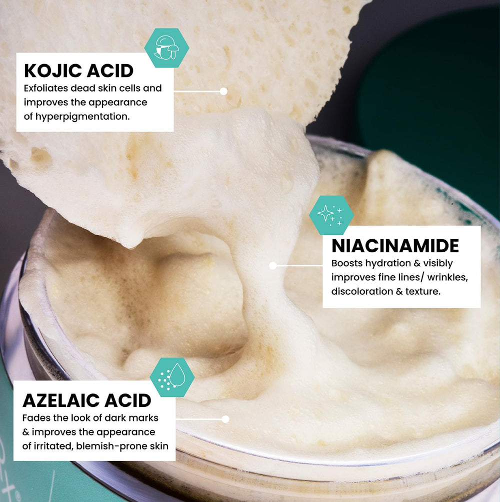 Urban Skin Rx espuma cremosa de la barra, textura que facilita limpieza y exfoliación