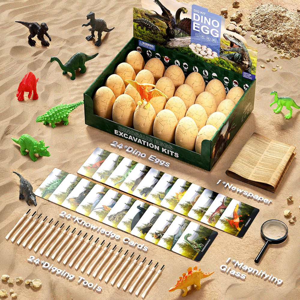 Uregoio tarjetas informativas abiertas mostrando nombre y rasgos del dinosaurio