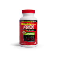 Urinozinc cápsula en primer plano mostrando textura y calidad