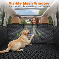 URPOWER hamaca en asiento trasero que protege y sujeta al perro