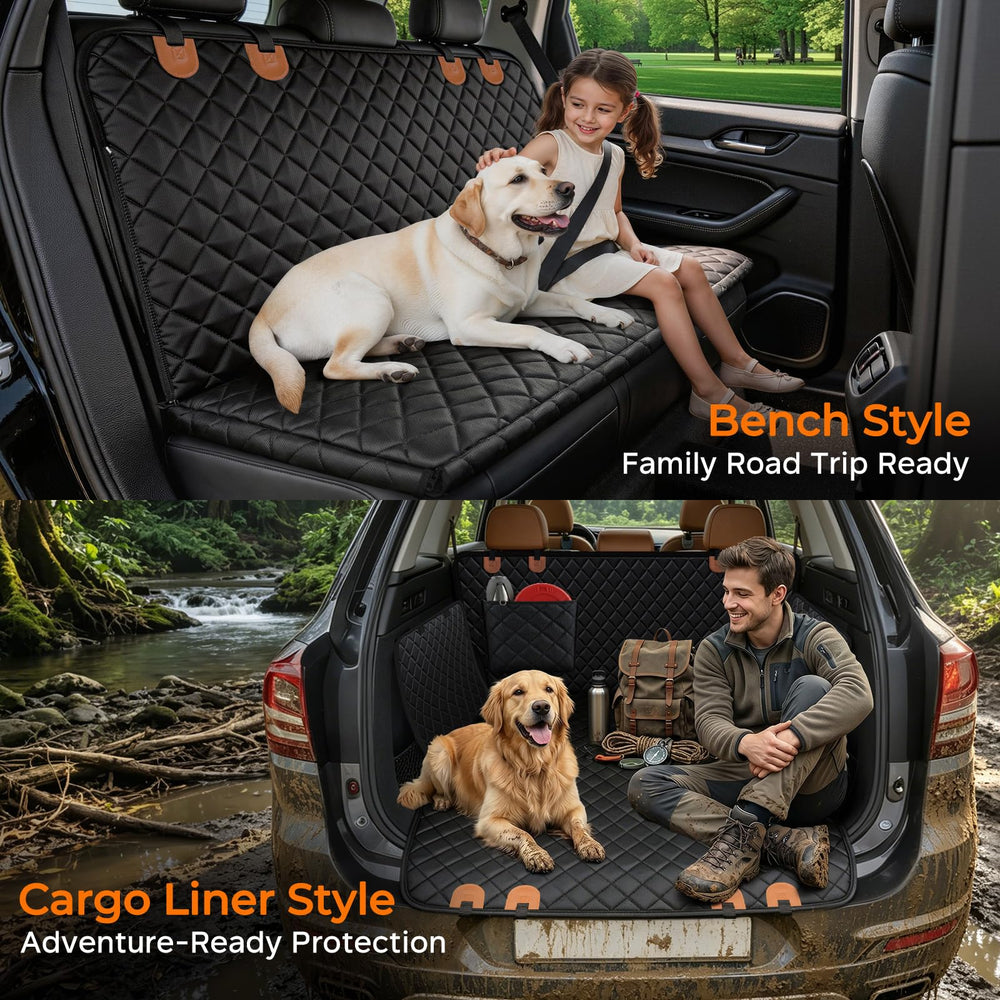 URPOWER laid flat as trunk cargo liner protecting trunk from dirt and spills
