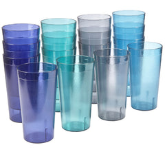 US Acrylic vaso frontal en colores costa, durable y estético