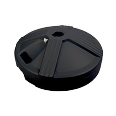 US Weight base frente negro mostrando diseño y estabilidad