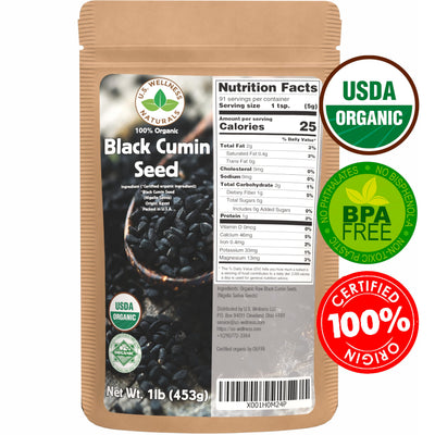 U.S. Wellness Naturals etiqueta con certificados y número de lote, garantiza trazabilidad